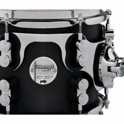 PDP by DW Concept Maple 6-Piece Shell Pack With Chrome Hardware Carbon Fiber