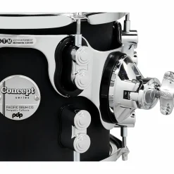 PDP by DW Concept Maple 5-Piece Shell Pack with Chrome Hardware Satin Black