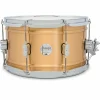 PDP by DW Concept Series 1.2 mm Natural Satin Brushed Brass Snare Drum 14 x 8 in.