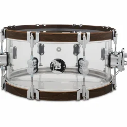 PDP by DW 25th Anniversary Clear Acrylic Snare Drum 14 x 6.5 in.