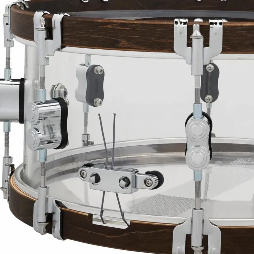 PDP by DW 25th Anniversary Clear Acrylic Snare Drum 14 x 6.5 in.