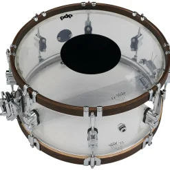 PDP by DW 25th Anniversary Clear Acrylic Snare Drum 14 x 6.5 in.