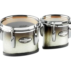 Pearl Championship CarbonCore Marching Tenor Drums Sonic Cut 6, 8 in. Black Silver Burst #368