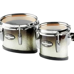 Pearl Championship CarbonCore Marching Tenor Drums Sonic Cut 6, 8 in. Black Silver Burst #368