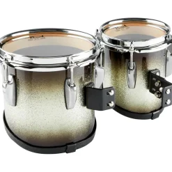Pearl Championship CarbonCore Marching Tenor Drums Sonic Cut 6, 8 in. Black Silver Burst #368