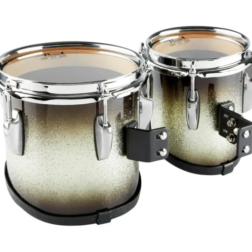 Pearl Championship CarbonCore Marching Tenor Drums Sonic Cut 6, 8 in. Black Silver Burst #368