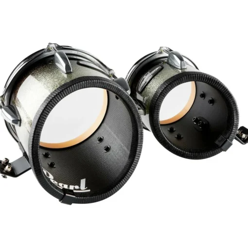Pearl Championship CarbonCore Marching Tenor Drums Sonic Cut 6, 8 in. Black Silver Burst #368