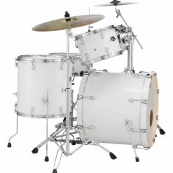 Pearl Export Standard 5-Piece Drum Set with Hardware Pure White