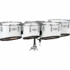 Pearl Finalist Marching Tenor Set 6, 6, 8, 10, 12, 13 in. Pure White