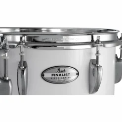 Pearl Finalist Marching Tenor Set 6, 6, 8, 10, 12, 13 in. Pure White