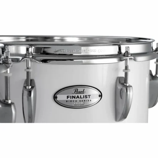 Pearl Finalist Marching Tenor Set 6, 6, 8, 10, 12, 13 in. Pure White