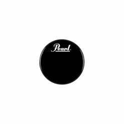 Pearl Logo Front Bass Drum Head Ebony 20 in.