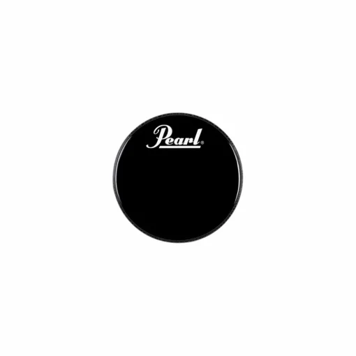 Pearl Logo Front Bass Drum Head Ebony 20 in.