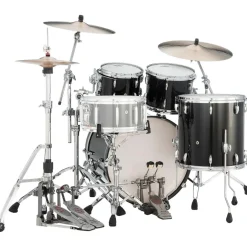 Pearl Masters Maple 4-Piece Shell Pack Piano Black