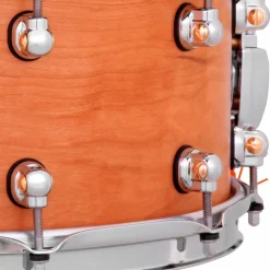 Pearl Music City Custom Solid Shell Snare Cherry in Hand-Rubbed Natural Finish 14 x 6.5 in.