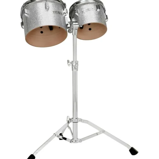Pearl President Series Deluxe Concert Tom Set With Double Tom Stand Silver Sparkle