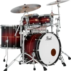 Pearl Reference One 4-Piece Shell Pack Natural Banded Redburst