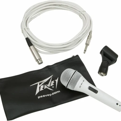 Peavey PVi 2G 1/4 Dynamic Handheld Microphone White