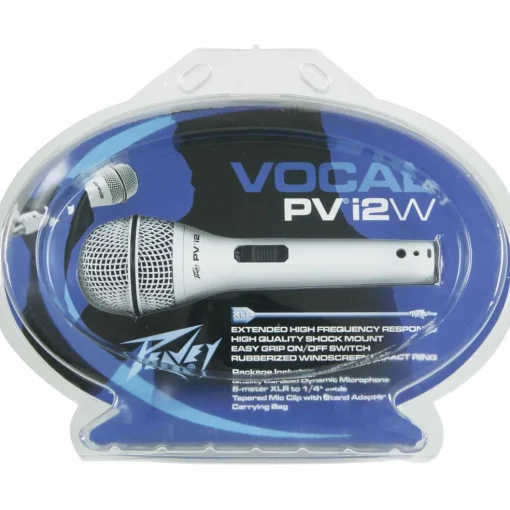 Peavey PVi 2G 1/4 Dynamic Handheld Microphone White