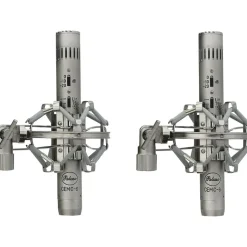 Peluso Microphone Lab CEMC-6 SK Stereo Kit with two Acoustically Matched Solid State Small Diaphragm Microphones Nickel