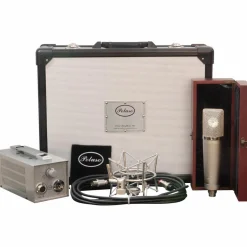 Peluso Microphone Lab P-67 Large Diaphragm Condenser Tube Microphone Kit Nickel