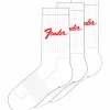 Perri's Fender Classic Crew Socks White/Red