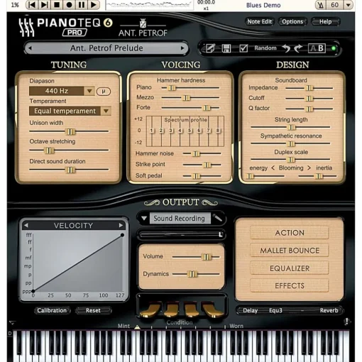 Pianoteq Ant. Petrof 275 GP Software Download