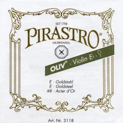Pirastro Oliv Series Violin D String 4/4 - Gold / Aluminum 17 Gauge