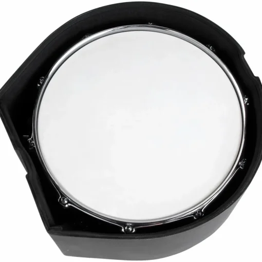 Pork Pie Big Black Brass Snare Drum With Tube Lugs and Chrome Hardware With SKB Case