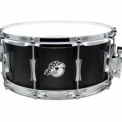 Pork Pie Black Belt Snare Drum in Flat Black 14 x 6.5 in.