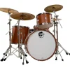 Pork Pie Hip Pig 3-Piece Rock Shell Pack Exotic Eastern Mahogany Satin Natural