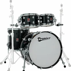 Premier Genista Classic Birch 4-Piece Shell Pack With 22" Bass Drum Shadow Fade
