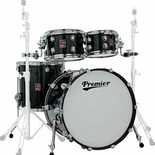 Premier Genista Classic Birch 4-Piece Shell Pack With 22" Bass Drum Shadow Fade