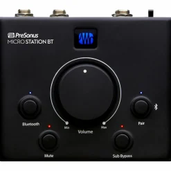 PreSonus MicroStation BT 2.1 Monitor Controller With BT Input and Dedicated Subwoofer Output