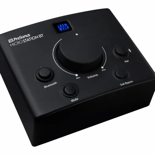 PreSonus MicroStation BT 2.1 Monitor Controller With BT Input and Dedicated Subwoofer Output
