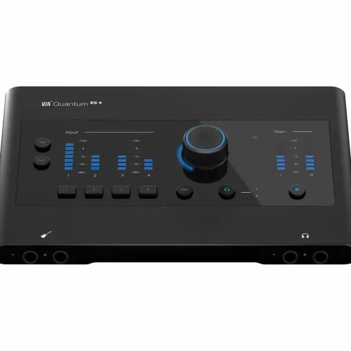 PreSonus Quantum ES4 Audio Interface with Adam Audio T Series Studio Monitor Pair (Cables & Stands Included) T5
