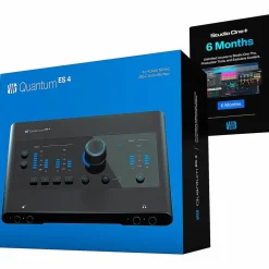 PreSonus Quantum ES4 Audio Interface with Adam Audio T Series Studio Monitor Pair (Cables & Stands Included) T5