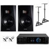 PreSonus Quantum HD2 Audio Interface with Adam Audio T Series Studio Monitor Pair (Cables & Stands Included) T7