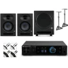 PreSonus Quantum HD2 Audio Interface with Eris 2nd Gen Studio Monitor Pair & SUB8BT (Cables & Stands Included)