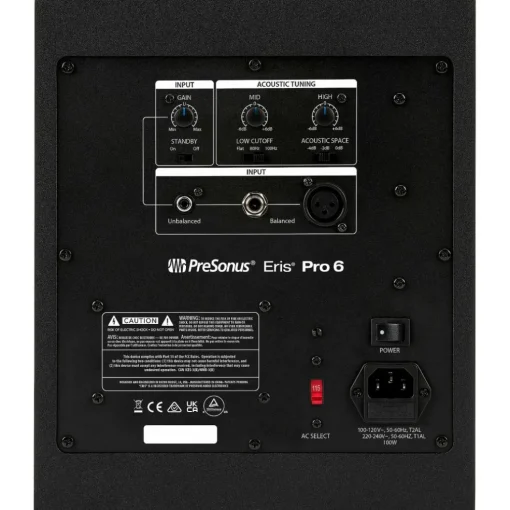 PreSonus Quantum HD8 Audio Interface with Eris Pro 2nd Gen Studio Monitor Pair (Stands & Cables Included) Pro6