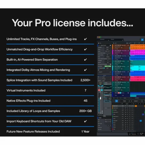 PreSonus STUDIO ONE PRO 7 ACADEMIC