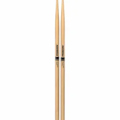 Promark Finesse 718 Hickory Small Round Wood Tip Drum Sticks Wood