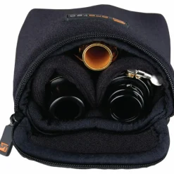 Protec Multiple Trombone/Alto Sax/Clarinet Mouthpiece Pouch Black