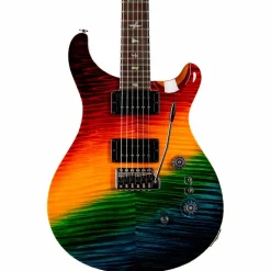 PRS Private Stock Custom 24-08 With Curly Maple Top Figured Mahogany Back and Neck, Brazilian Rosewood Fretboard, Pattern Regular Neck Shape Electric Guitar Darkside Cross Fade