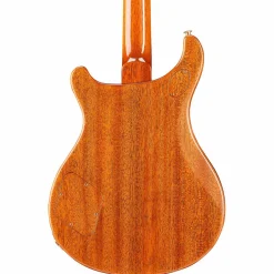 PRS Private Stock McCarty 594 with P90s Curly Maple Top African Ribbon Mahogany Back Stained Curly Maple Fretboard with Pattern Vintage Neck Electric Guitar Blood Red Glow