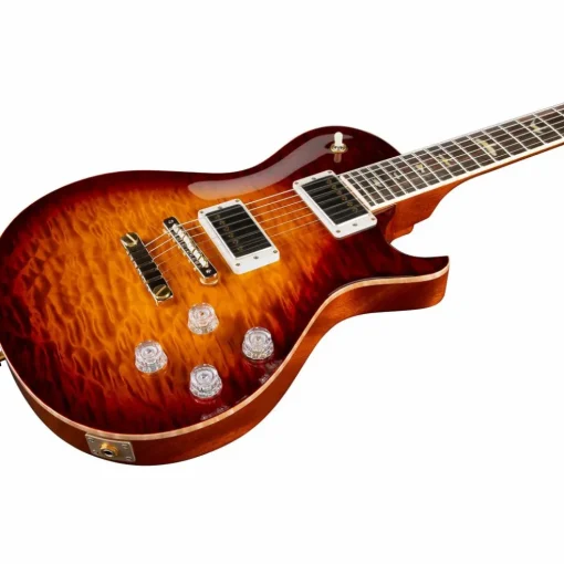 PRS Private Stock McCarty 594 Singlecut Electric Guitar Dark Cherry Glow