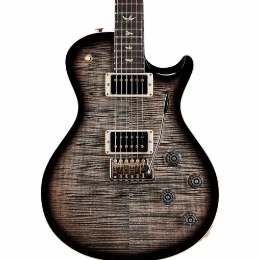 PRS Tremonti with Pattern Thin Neck and Tremolo Bridge Ten Top Electric Guitar Charcoal Burst