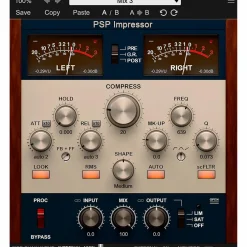 PSP Audioware PSP Impressor, Compressor and Limiter Plug-in