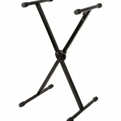 Quik-Lok Heavy Duty Single Brace Keyboard Stand