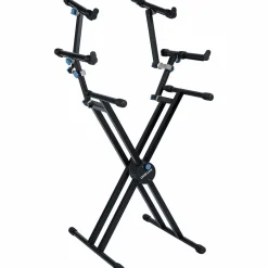 Quik-Lok QL-723 Double-Braced 3-Tier Keyboard Stand